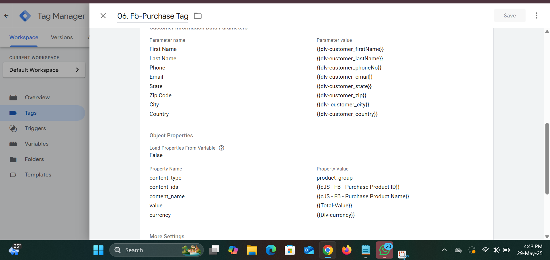 Side Tracking for Meta & GA4